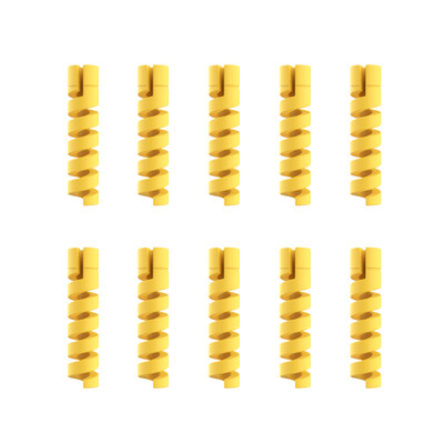 10 kom Zaštita kabela Silikonski kabel za punjenje Spiralni namotač Završetak žice Čuvar kabela Poklopac za telefon USB kabel punjača Dodaci