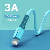 USB кабел за iPhone 14 13 12 11 Pro Max XS XR 6s 7 8 Plus iPad 3A Кабел за бързо зареждане USB към ios Кабел за данни Кабел за бързо зареждане