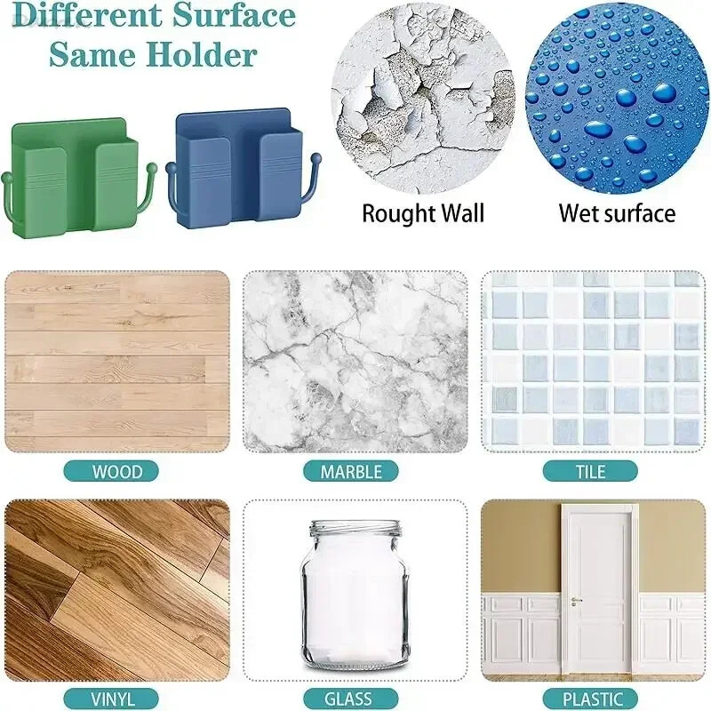 Zidni držač za telefon koji se ne probija, samoljepljivi organizator za kabele, kutija za punjenje mobilnog telefona, stalak za spavaću sobu, dnevni boravak