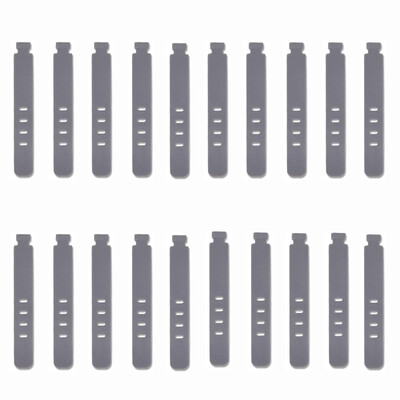 4/12/20 vnt. Kabelių laikiklio raišteliai Klipas įkroviklio laido valdymas Silikono laidų tvarkyklė Pelės ausinių laikiklis Duomenų linijos vyniojimo dirželiai