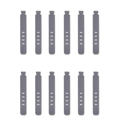 4/12/20 vnt. Kabelių laikiklio raišteliai Klipas įkroviklio laido valdymas Silikono laidų tvarkyklė Pelės ausinių laikiklis Duomenų linijos vyniojimo dirželiai