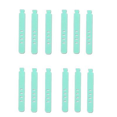 4/12/20 vnt. Kabelių laikiklio raišteliai Klipas įkroviklio laido valdymas Silikono laidų tvarkyklė Pelės ausinių laikiklis Duomenų linijos vyniojimo dirželiai