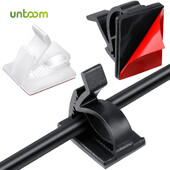 Untoom Cable Organizer Kabelių valdymo spaustukai Ausinių pelė Laido tvarkyklė Laido laikiklis Lankstus USB kabelio vyniotuvas, skirtas darbalaukio sienai