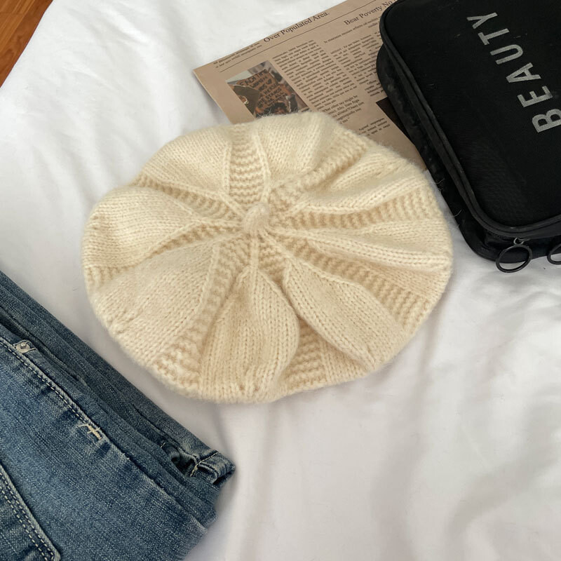 12 boja za jesen i zimu jednobojna kapa od bundeve vunena kapa zadebljana topla lampion kapa pletena kapa