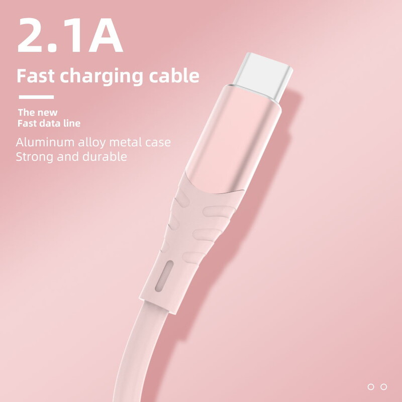2.1A kabel za brzo punjenje USB tipa C Super brzo podatkovni kabel za punjenje za Iphone 15 Samsung Realme Xiaomi Huawei Oneplus POCO OPPO