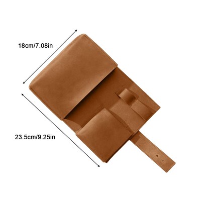Θήκη φόρτισης ηλεκτρονικών ταξιδιών δεδομένων Cable Charger Organizer Θήκη Δερμάτινη εμφάνιση Φορητή θήκη καλωδίου φόρτισης για χώρο εργασίας