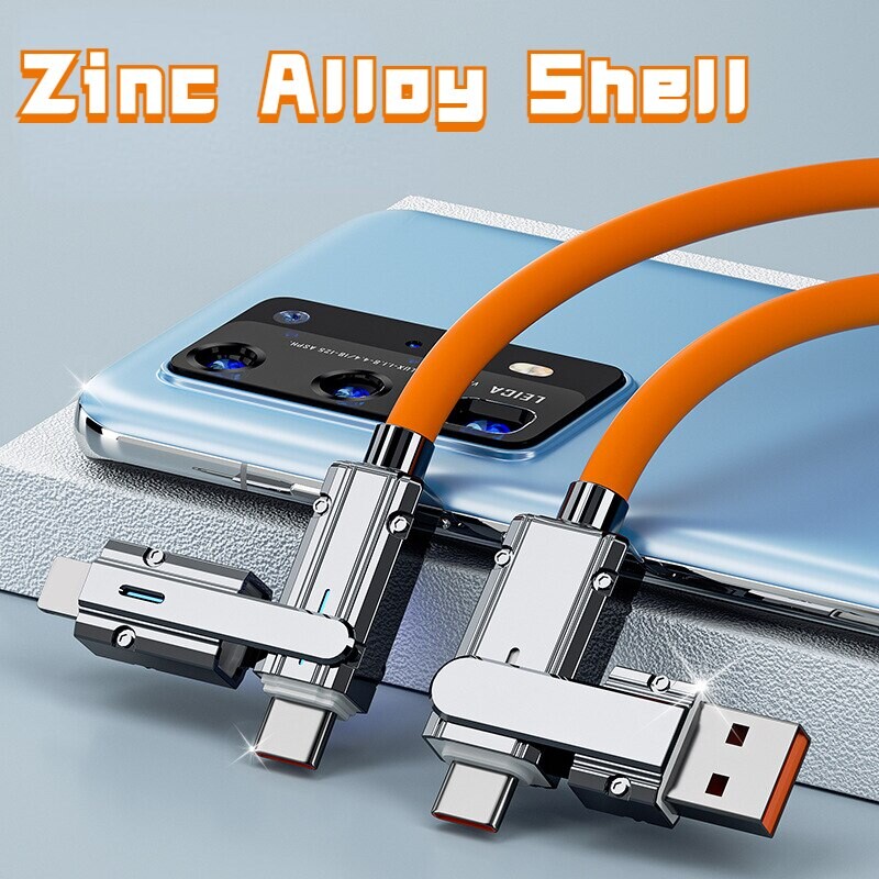 Tüüp C-tüüpi kaabel 2-in-2 66W Pd kiirlaadimine USB C-USb C-iPhone Sobib iPhone'ile iPad Huawei Xiaomi Samsung Redmi