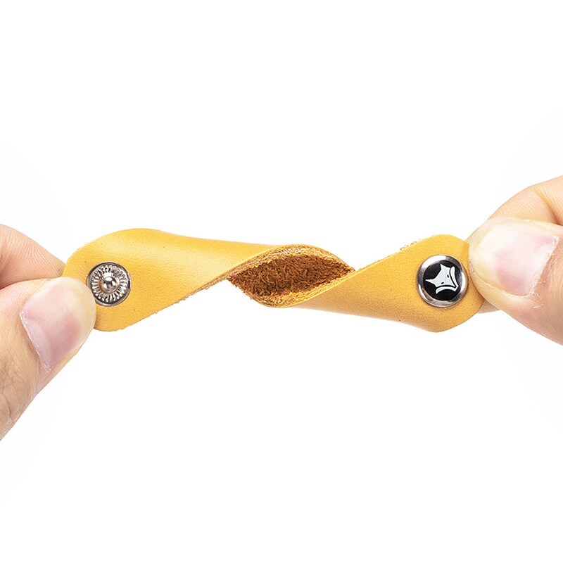 4 vnt. aukštos kokybės karvės odos laido suvyniojimo dirželiai ausinių kabelis įkrovimo laido laikiklis laikiklis staliniams kompiuteriams duomenų kabelių laikikliai