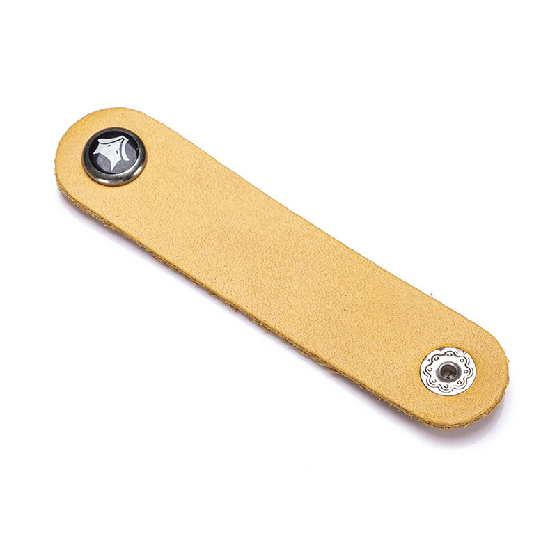 4 vnt. aukštos kokybės karvės odos laido suvyniojimo dirželiai ausinių kabelis įkrovimo laido laikiklis laikiklis staliniams kompiuteriams duomenų kabelių laikikliai