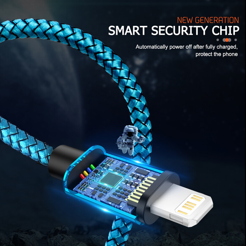 Quick Charge USB kabel za iPhone 12 11 13 Pro X Max 6 7 8 Plus Apple iPad Origin 2m 3m Line Kabel za mobilni telefon Žica za punjenje podataka