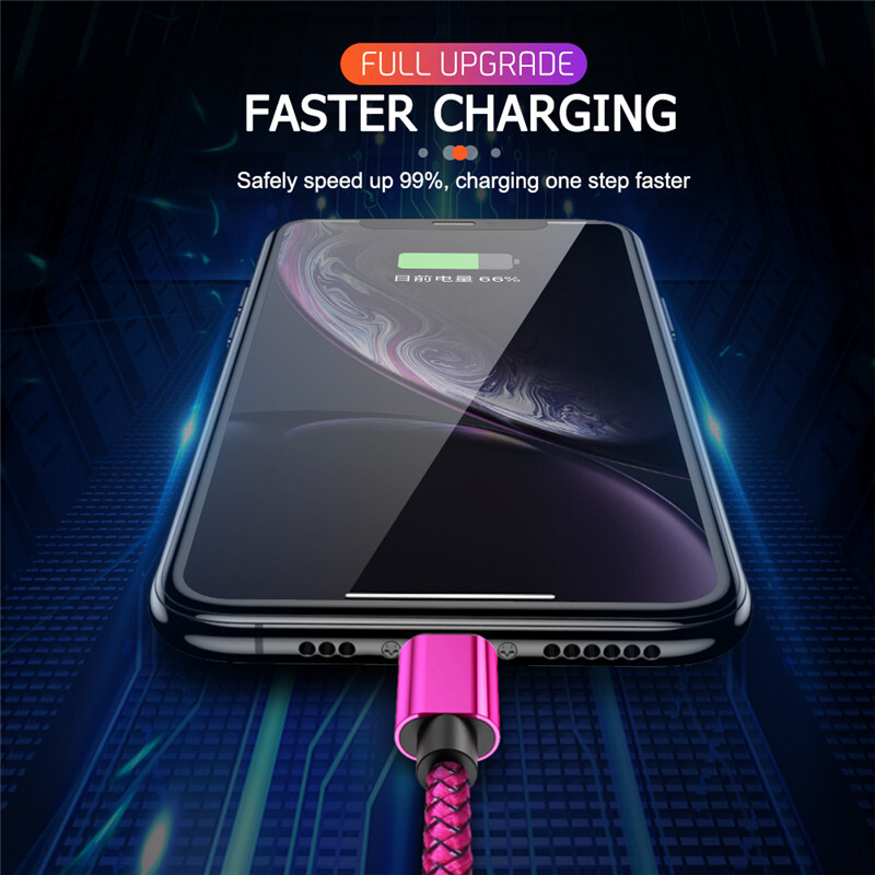 Quick Charge USB kabel za iPhone 12 11 13 Pro X Max 6 7 8 Plus Apple iPad Origin 2m 3m Line Kabel za mobilni telefon Žica za punjenje podataka