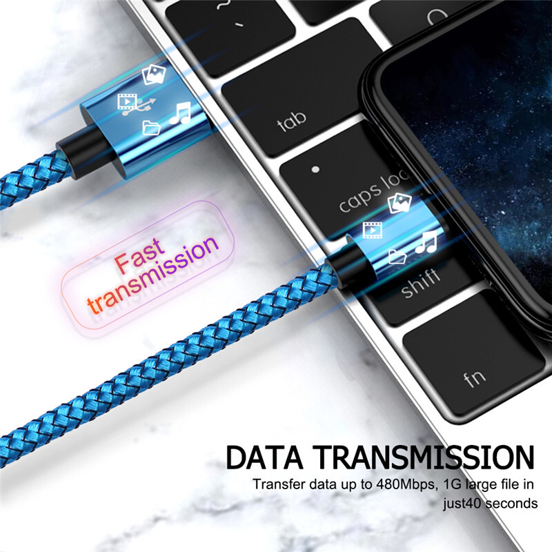 Quick Charge USB kabel za iPhone 12 11 13 Pro X Max 6 7 8 Plus Apple iPad Origin 2m 3m Line Kabel za mobilni telefon Žica za punjenje podataka