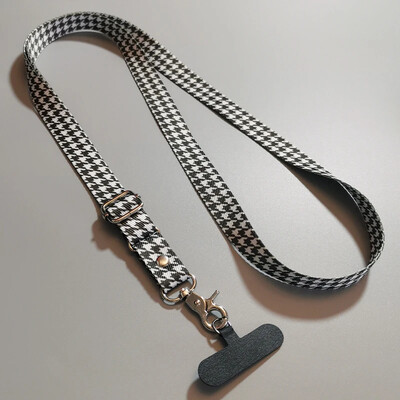 Snur pentru telefon mobil, curea reglabilă pentru telefon mobil, cu garnitură universală pentru toate accesoriile pentru carcasa telefonului