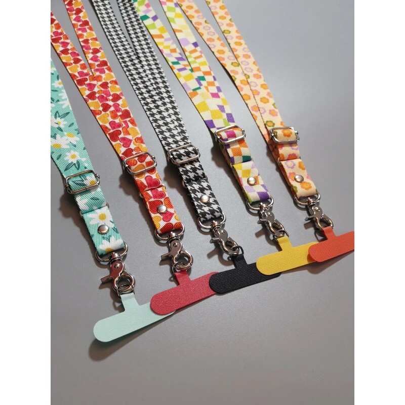 Snur pentru telefon mobil, curea reglabilă pentru telefon mobil, cu garnitură universală pentru toate accesoriile pentru carcasa telefonului