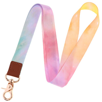 LX1112 Minimalistički remeni za telefon Zvjezdano nebo, mjesec, zvijezde, remeni oko vrata za ključeve, mobilni telefon, USB uže za vješanje, privjesak za ključeve