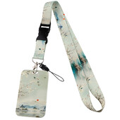 Traka za oko vrata Trake za ključeve Umjetničke slike Privjesak za ključeve Držač značke ID Kreditna kartica Propusnica Uže za vješanje Lariat Privjesak za telefon Dodaci