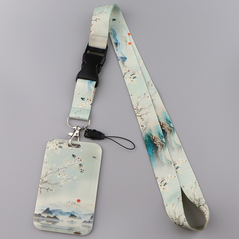 Traka za oko vrata Trake za ključeve Umjetničke slike Privjesak za ključeve Držač značke ID Kreditna kartica Propusnica Uže za vješanje Lariat Privjesak za telefon Dodaci