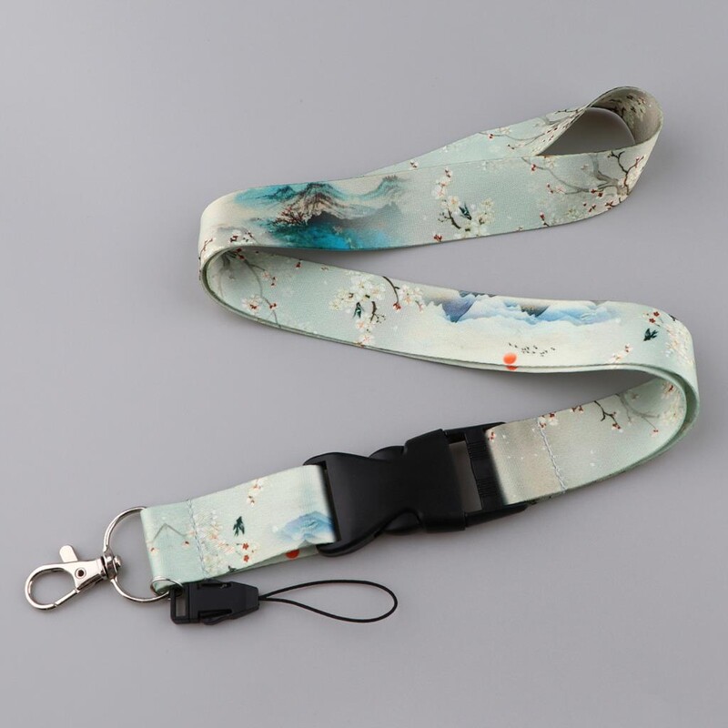 Traka za oko vrata Trake za ključeve Umjetničke slike Privjesak za ključeve Držač značke ID Kreditna kartica Propusnica Uže za vješanje Lariat Privjesak za telefon Dodaci