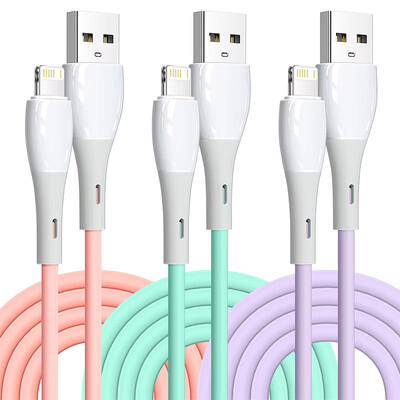 Cablu USB Lightning certificat MFi Cablu de încărcare rapidă pentru iPhone 14 13 12 Pro Max X XS XR 8 7 Plus Cablu de încărcare iPad 0,9M 1,8M