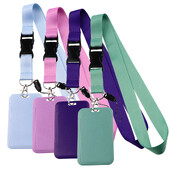 LX1251 Jednobojna užeta za ključeve ID Navlaka za kreditnu bankovnu karticu Držač bedža Telefonski privjesak Uže za ključeve Dodaci za privjesak