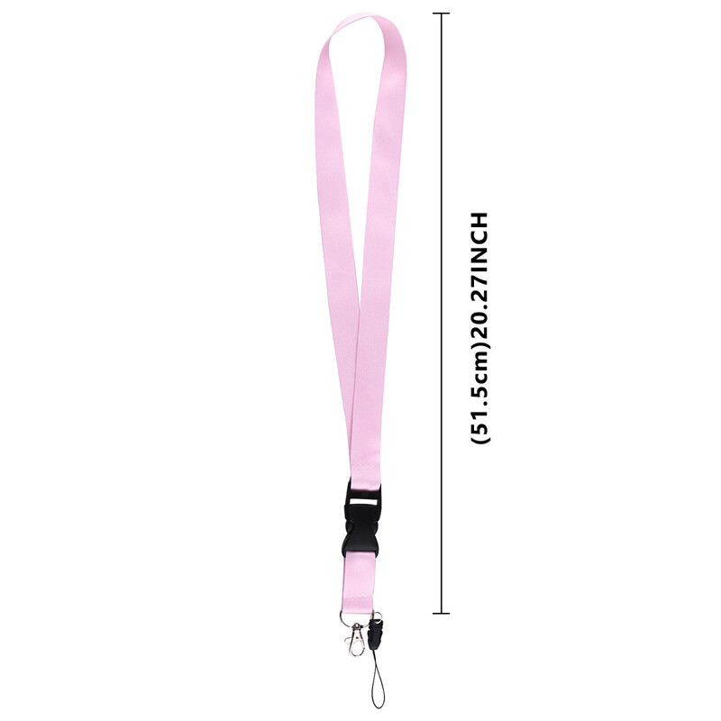 LX1251 Jednobojna užeta za ključeve ID Navlaka za kreditnu bankovnu karticu Držač bedža Telefonski privjesak Uže za ključeve Dodaci za privjesak