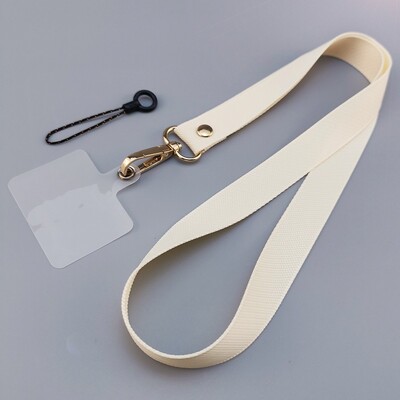 Дълги едноцветни издръжливи презрамки за мобилен телефон Връзка за широколентова верига, прашка, висулка, въже за врата, простота, висулка против изгубено въже