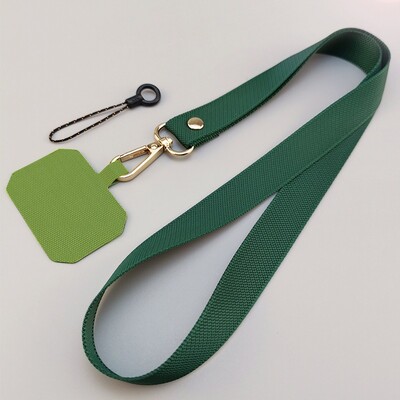 Дълги едноцветни издръжливи презрамки за мобилен телефон Връзка за широколентова верига, прашка, висулка, въже за врата, простота, висулка против изгубено въже
