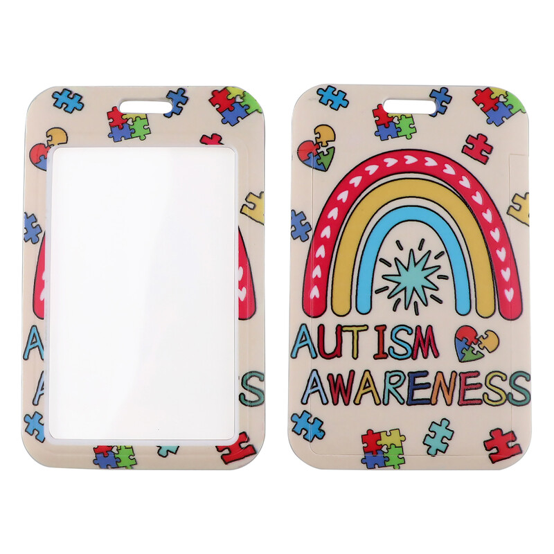 Medicinska sestra Doktor Uzica Držač iskaznice Rainbow Credential Držač Trake za vrat Držač bedža svjesnosti o autizmu Dodaci za mobilne telefone