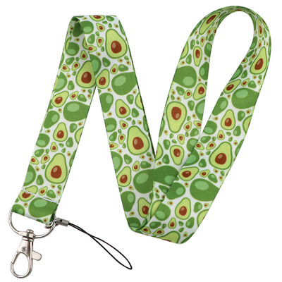 Avokado remen za oko oko vrata za ključ ID Card teretana remen za mobitel USB držač bedža DIY viseće uže Strawberry Pink konopac