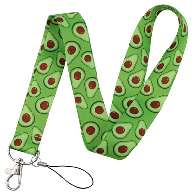 Avokado remen za oko oko vrata za ključ ID Card teretana remen za mobitel USB držač bedža DIY viseće uže Strawberry Pink konopac