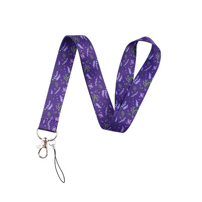 FI13 Цветя Каишка за въже Дамски ключодържател Връзка за врата За студенти Ключове Дълъг телефон USB Висящи орнаменти Анти-загубено въже