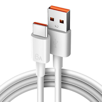 Καλώδιο Super Fast Charging USB Type C 120W 10A για Huawei P40 P30 Honor Data Cord για Xiaomi Redmi 13 OnePlus POCO