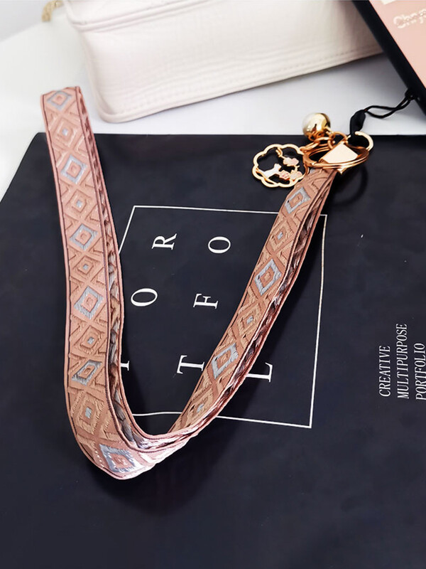 Uzica za mobitel Retro vrpca za oko oko vrata Užad za mobilni telefon Zaštita od gubitka Odvojivi privjesak Kompatibilan privjesak za ključeve Radna kartica U disk