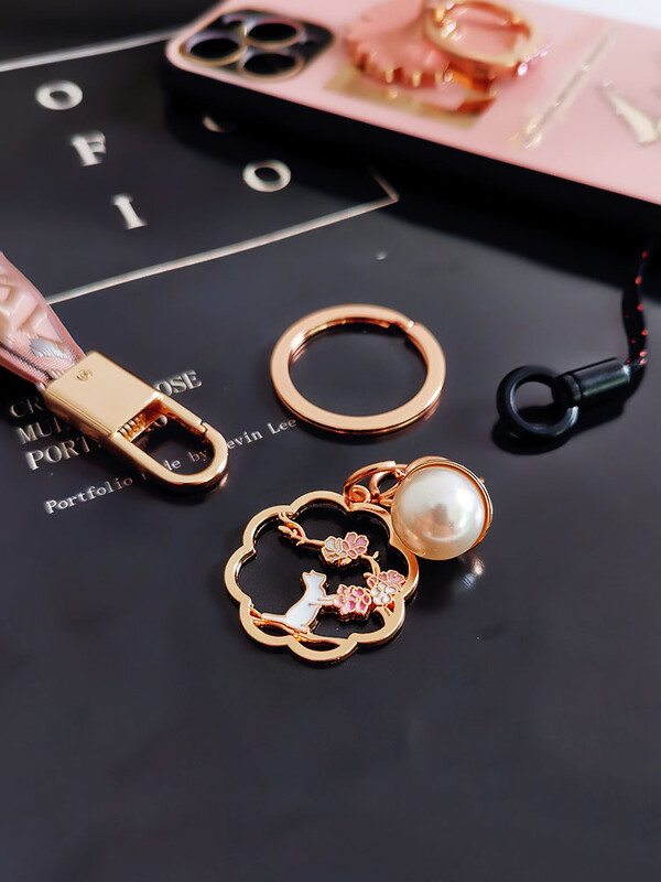 Uzica za mobitel Retro vrpca za oko oko vrata Užad za mobilni telefon Zaštita od gubitka Odvojivi privjesak Kompatibilan privjesak za ključeve Radna kartica U disk