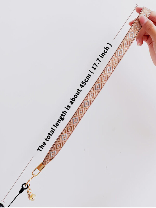 Uzica za mobitel Retro vrpca za oko oko vrata Užad za mobilni telefon Zaštita od gubitka Odvojivi privjesak Kompatibilan privjesak za ključeve Radna kartica U disk