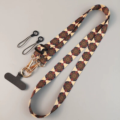 Uzica za mobilni telefon, dugački retro uzorak uzicu za mobitel, lančić za vješanje, torbica za mobilni telefon, uže za vješanje