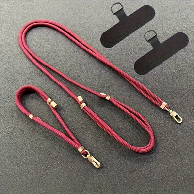 2kom kratka + duga najlonska vrpca za telefonsku vrpcu Univerzalna torbica Kartica za preko ramena Kartica za uže oko vrata Kopča za vješanje Remen za zapešće protiv gubitka