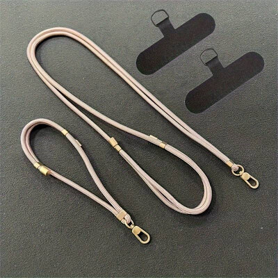 2kom kratka + duga najlonska vrpca za telefonsku vrpcu Univerzalna torbica Kartica za preko ramena Kartica za uže oko vrata Kopča za vješanje Remen za zapešće protiv gubitka