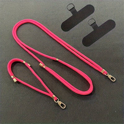 2kom kratka + duga najlonska vrpca za telefonsku vrpcu Univerzalna torbica Kartica za preko ramena Kartica za uže oko vrata Kopča za vješanje Remen za zapešće protiv gubitka