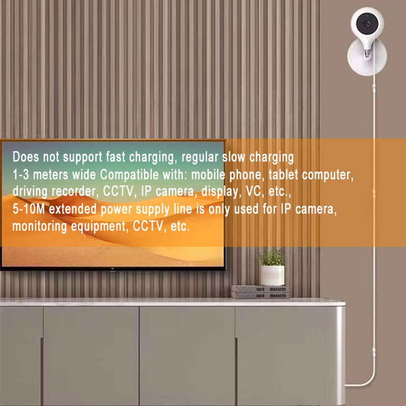 5m/8m/10m ypač ilgas USB tipo C įkrovimo laidas Greito įkrovimo kabelio duomenų kabelis, skirtas Samsung Xiaomi Huawei Android telefonui universalus