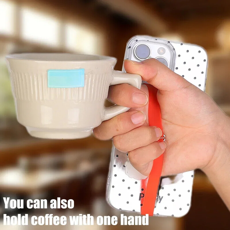 5/3/1 KOM Mekani silikonski elastični remeni za telefon Užad za prijenosni mobitel Narukvica za prst Prsten Držač petlje za IPhone Samsung