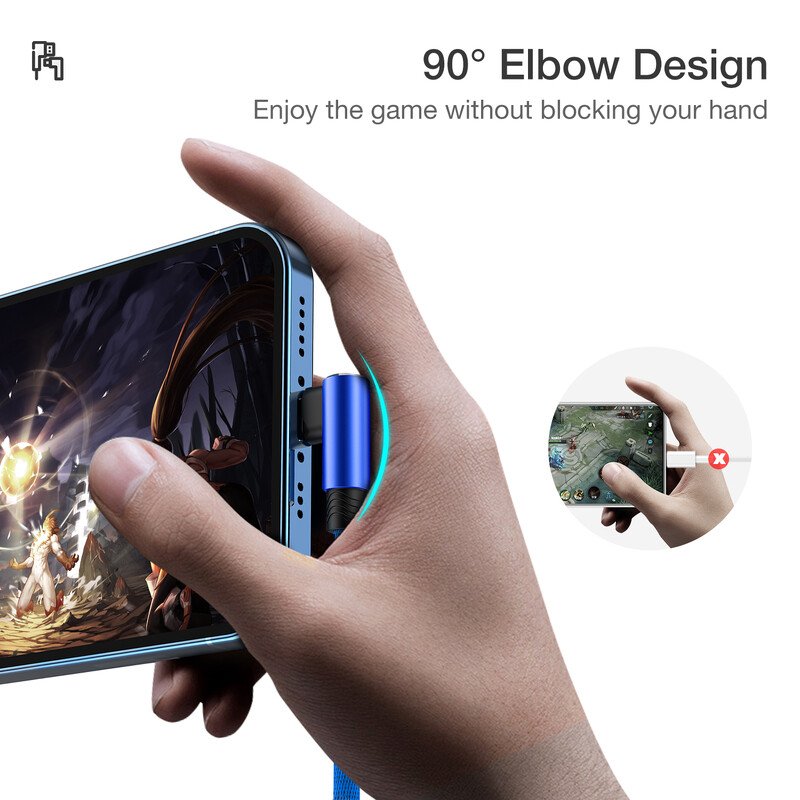 USB кабел за iPhone 13 12 11 Pro Max X XR 5 6 SE 6S 7 8 Plus Apple iPad дълъг 1 м 2 м 3 м бързо зареждане Кабел за зарядно устройство за данни Телефонен кабел