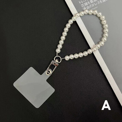 Telefono diržas, apsaugantis nuo pametimo, universalus užsegamas krepšio krepšio grandinėlė, ilga kryžminė grandinėlė, ranka su karoliukais, moteriška mobiliojo telefono virvė