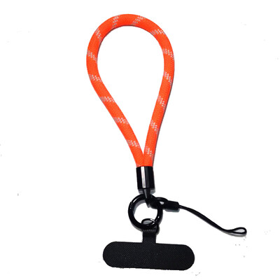 Snur pentru telefon Curea de mână Țesută Snur pentru telefon Breloc creativ Snur pentru agățat Brățară de securitate anti-pierdere Coarda scurtă universală