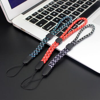 Νέο Hot Hand Wring Lanyard String String για τηλέφωνο iPhone 7 8 X 6 Flash Drives Κλειδιά Μπρελόκ Κάμερα DSLR GoPro Holders r57