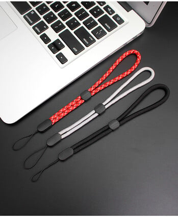 Νέο Hot Hand Wring Lanyard String String για τηλέφωνο iPhone 7 8 X 6 Flash Drives Κλειδιά Μπρελόκ Κάμερα DSLR GoPro Holders r57