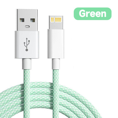PD 20W brzi punjač USB-A kabel za iPhone 14 13 12 11 Pro Max Mini X XS XR 7 8 6 Plus SE 2020 šareno tkanje za iPhone kabel