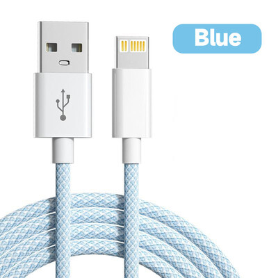 PD 20W brzi punjač USB-A kabel za iPhone 14 13 12 11 Pro Max Mini X XS XR 7 8 6 Plus SE 2020 šareno tkanje za iPhone kabel