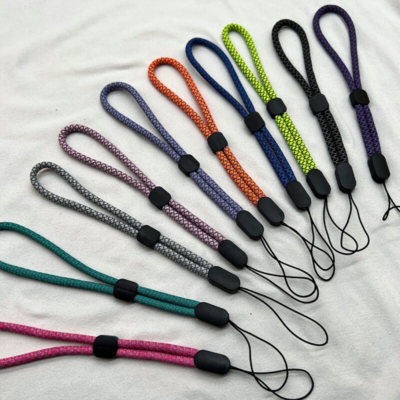 Reflektirajuća podesiva vrpca za mobilni telefon, uže za zapešće za iPhone, USB flash pogoni, ključevi, privjesci za ključeve, ključ od kamere, veleprodaja automobila