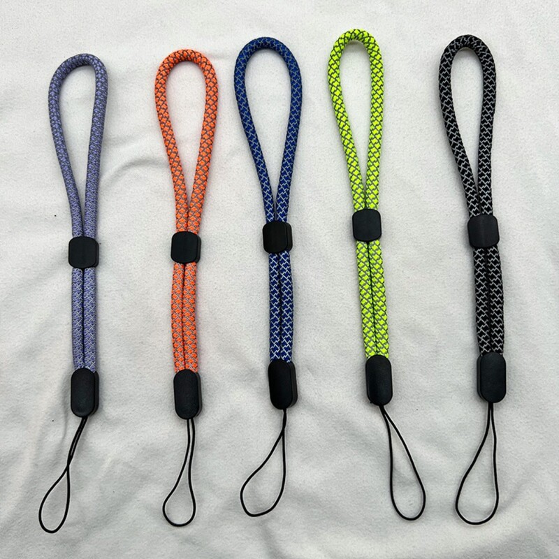 Reflektirajuća podesiva vrpca za mobilni telefon, uže za zapešće za iPhone, USB flash pogoni, ključevi, privjesci za ključeve, ključ od kamere, veleprodaja automobila